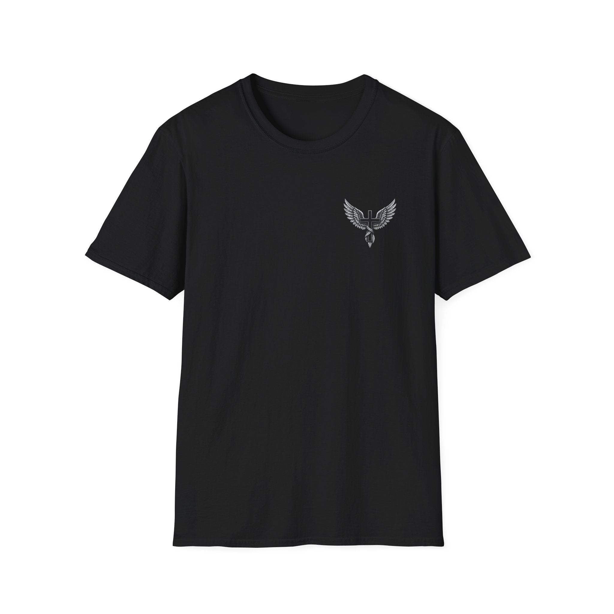 Christian T-Shirt — "Not Perfect Just Forgiven" Cross Tee